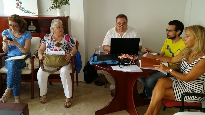 Reunión del Comité Organizador del III Congreso Ibérico de Terapia Familiar