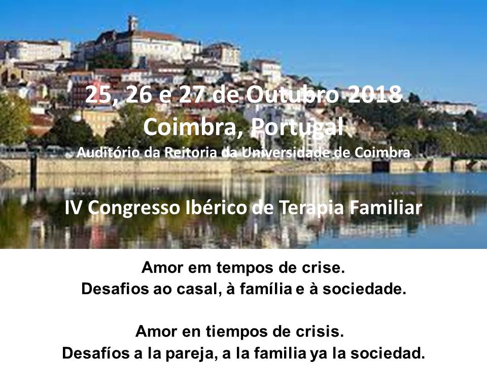 Congreso Ibérico de Terapia Familiar Coimbra 2018