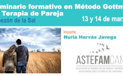 Seminario ASTEFAMCAM: Método Gottman de terapia de pareja