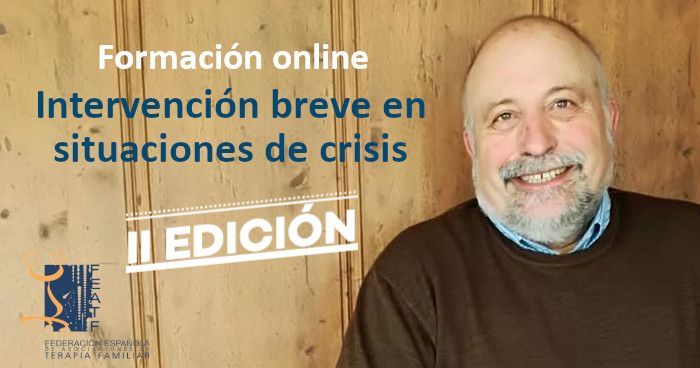Formación online: Intervención breve en situaciones de crisis. II Edición