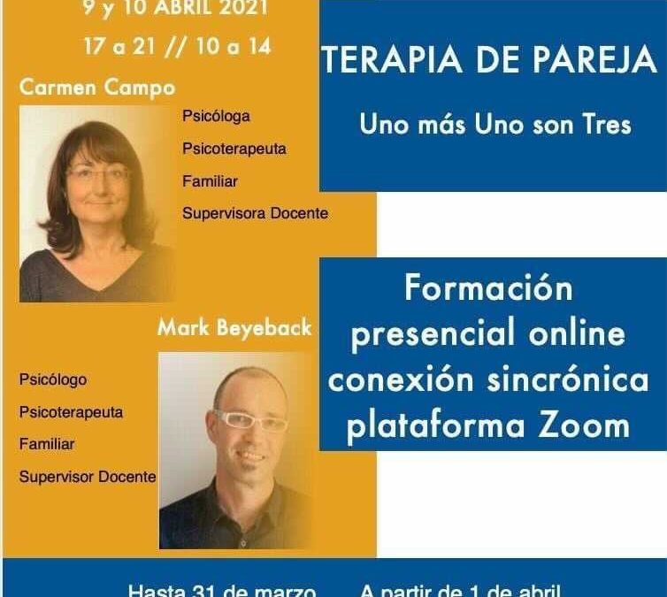 VIII Jornada ATFRM: Intervención con parejas. Uno más uno son tres